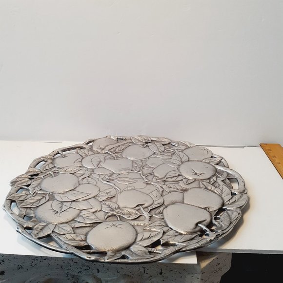 Arthur Court 1991 signed Vintage apple plate - Picture 3 of 5